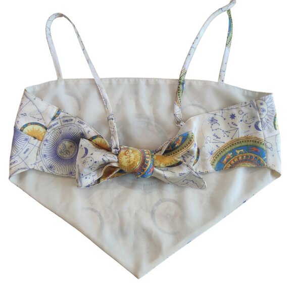 Forever21 Celestial Tie Back Crop Top - Picture 6 of 11